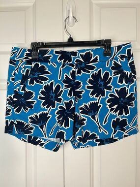 J. Crew Blue Floral Women's Shorts